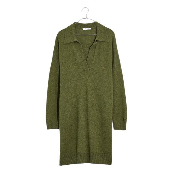 Madewell Dresses & Skirts - Madewell Olive Long Sleeve Dress